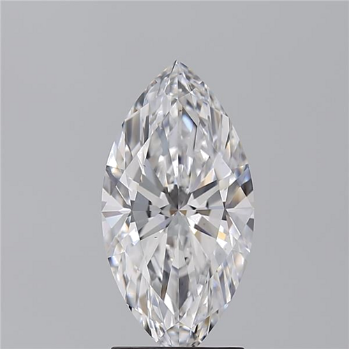 2.2 carat D-VS2 Natūralus Marquise Deimantas (1)