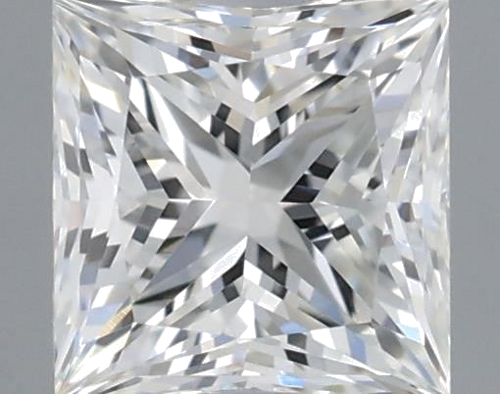 0.5 carat H-VVS1 Natūralus Princess Deimantas (1)