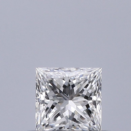 0.33 carat E-VVS1 Natūralus Princess Deimantas (1)