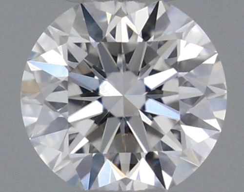 0.2 carat F-VVS1 Very Good cut Natūralus Round Deimantas (1)