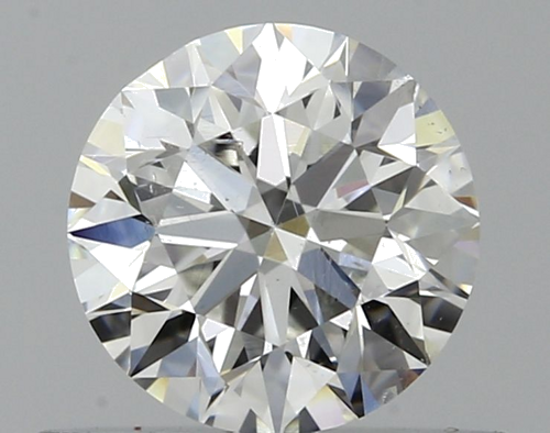 0.5 carat G-SI2 Excellent cut Natūralus Round Deimantas (1)
