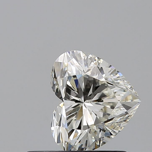 0.6 carat J-VVS2 Natūralus Heart Deimantas (1)