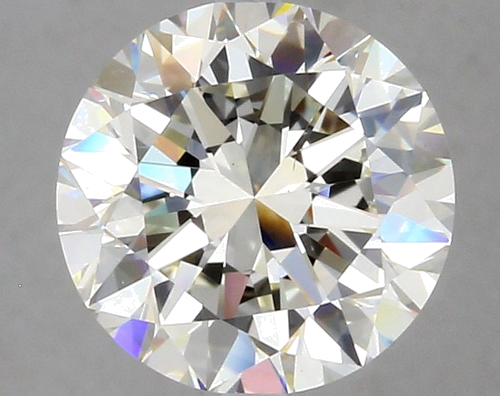 4.0 carat K-VS2 Very Good cut Natūralus Round Deimantas (1)