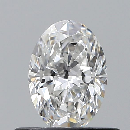 0.5 carat E-VS2 Natūralus Oval Deimantas (1)