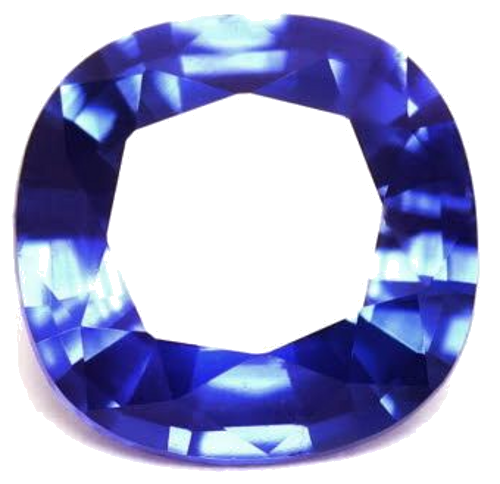 0.63 carat BLUE Cushion Safyras (1)
