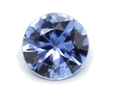 0.14 carat BLUE BRILLIANT cut Round Safyras (1)