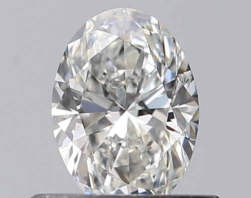 0.5 carat G-VVS1 Natūralus Oval Deimantas (1)