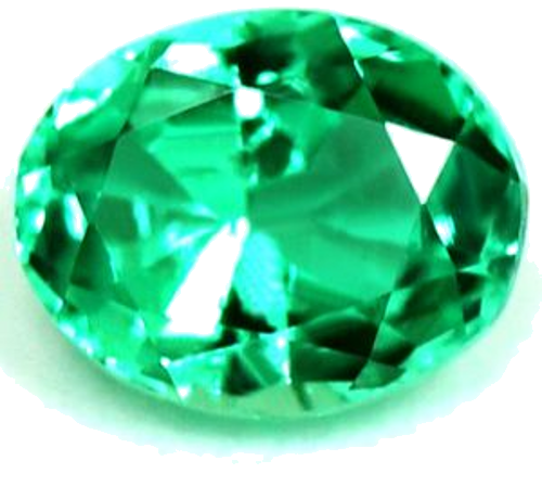 0.27 carat GREEN Oval Smaragdas (1)
