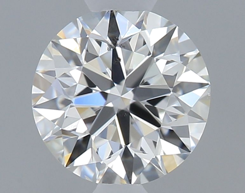 0.45 carat F-SI1 Excellent cut Natūralus Round Deimantas (1)