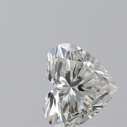 1.06 carat G-VS2 Natūralus Heart Deimantas (1)