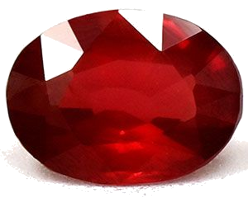 0.45 carat RED Oval Rubinas (1)