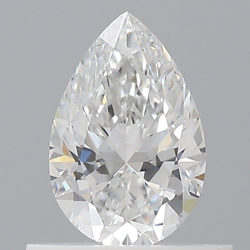 0.5 carat E-SI1 Natūralus Pear Deimantas (1)