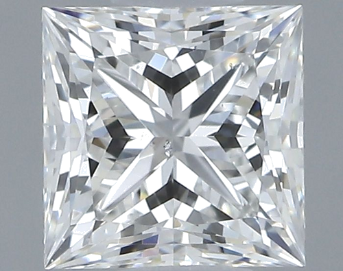 0.54 carat G-SI1 Natūralus Princess Deimantas (1)
