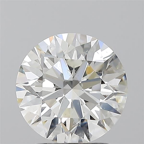 2.01 carat I-SI2 Excellent cut Natūralus Round Deimantas (1)