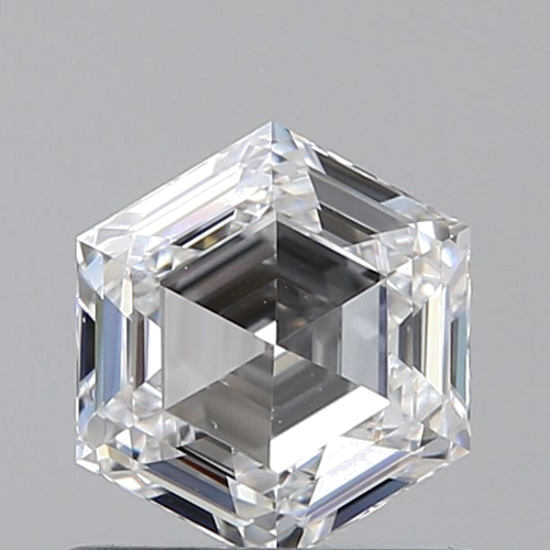 0.7 carat D-VS1 Natūralus Hexagonal Deimantas (1)