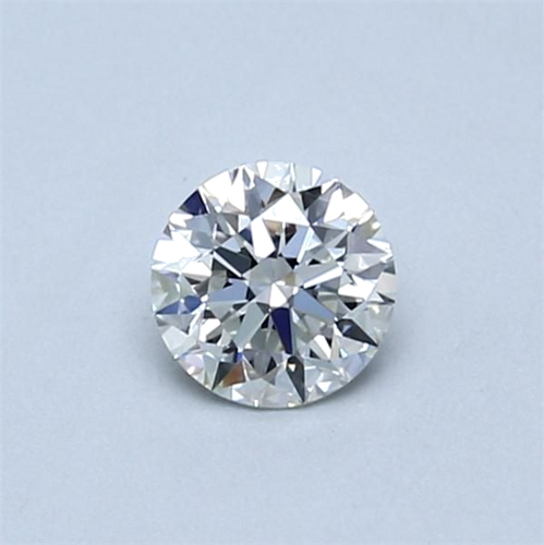 0.38 carat H-VVS1 Excellent cut Natūralus Round Deimantas (1)
