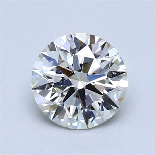0.71 carat I-VS1 Excellent cut Natūralus Round Deimantas (1)