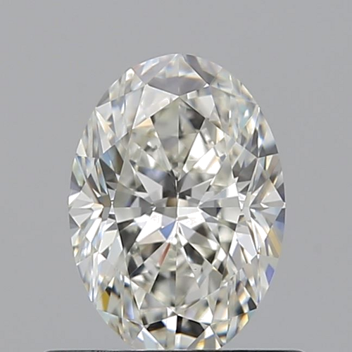 0.61 carat H-VS1 Natūralus Oval Deimantas (1)