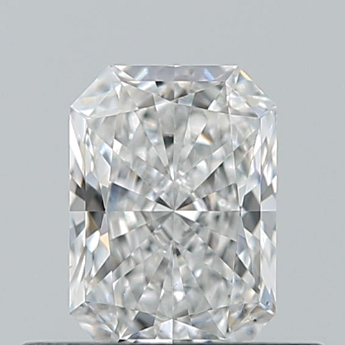 0.5 carat E-SI1 Natūralus Radiant Deimantas (1)