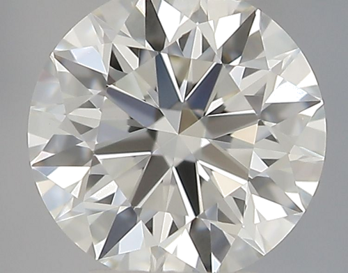 0.32 carat H-VVS1 Excellent cut Natūralus Round Deimantas (1)