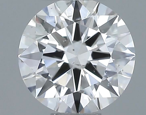 0.5 carat F-SI2 Excellent cut Natūralus Round Deimantas (1)