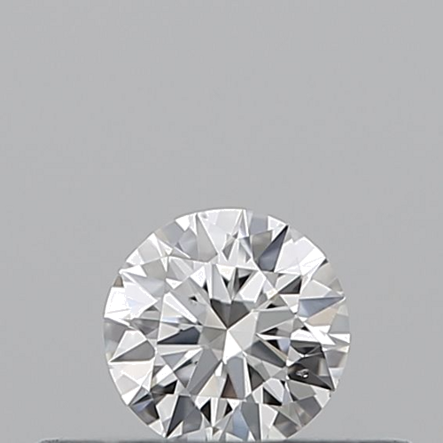 0.18 carat E-SI1 Excellent cut Natūralus Round Deimantas (1)
