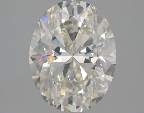 3.03 carat K-SI2 Natūralus Oval Deimantas (1)