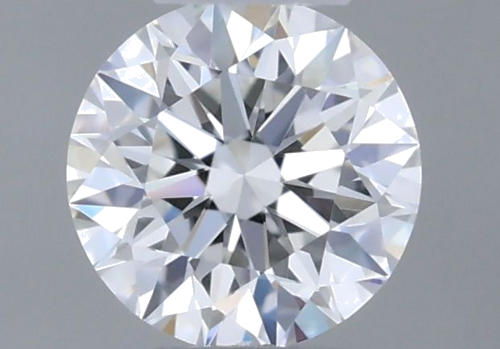 0.19 carat F-VVS1 Excellent cut Natūralus Round Deimantas (1)