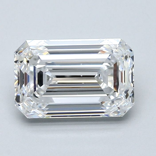 2.5 carat D-VS1 Natūralus Emerald Deimantas (1)