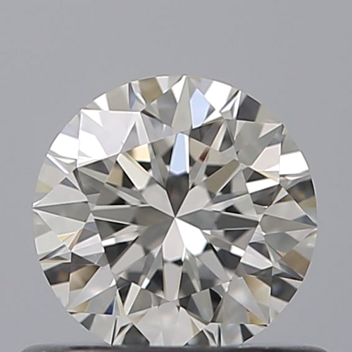 0.53 carat F-VVS2 Excellent cut Natūralus Round Deimantas (1)