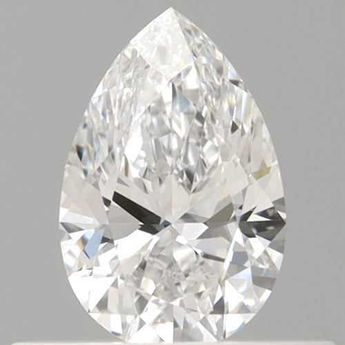 0.4 carat E-VS1 Natūralus Pear Deimantas (1)