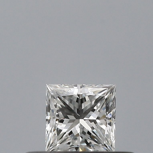 0.23 carat F-VVS2 Natūralus Princess Deimantas (1)