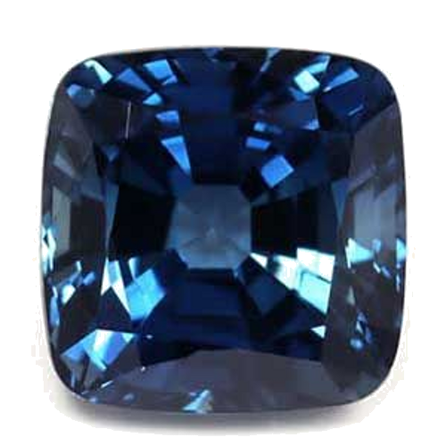 5.89 carat BLUE Cushion Safyras (1)