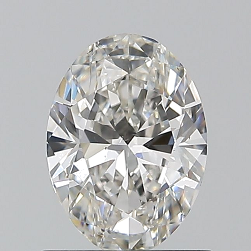 0.9 carat H-VS2 Natūralus Oval Deimantas (1)