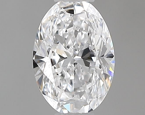 0.32 carat D-VS1 Natūralus Oval Deimantas (1)