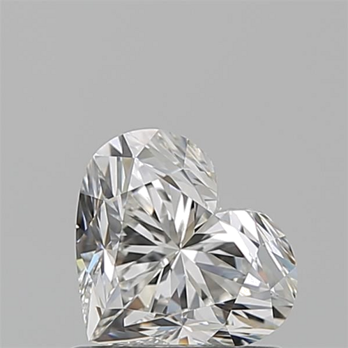 0.97 carat G-VVS1 Natūralus Heart Deimantas (1)