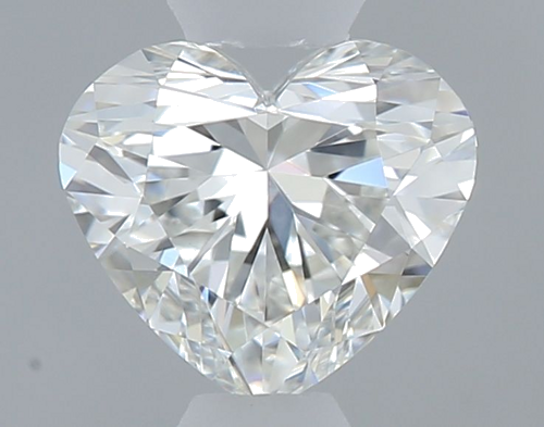 0.38 carat H-VS2 Natūralus Heart Deimantas (1)