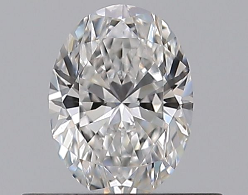 0.41 carat D-VVS2 Natūralus Oval Deimantas (1)