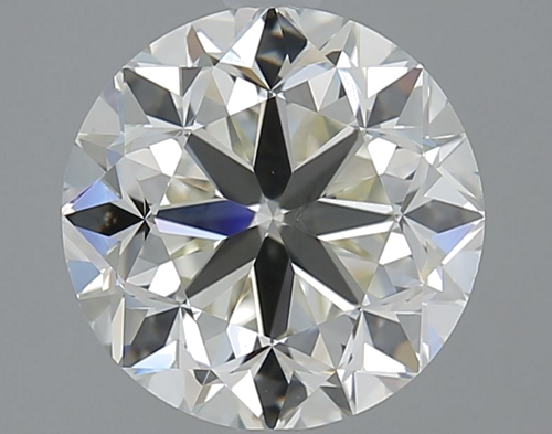 3.01 carat K-VS1 GD cut Natūralus Round Deimantas (1)