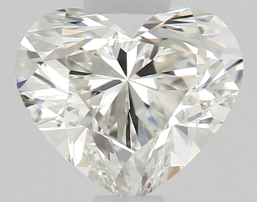 0.52 carat J-VS1 Natūralus Heart Deimantas (1)