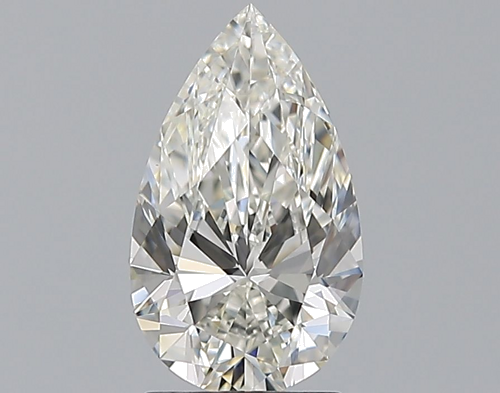 2.0 carat H-VVS2 Natūralus Pear Deimantas (1)