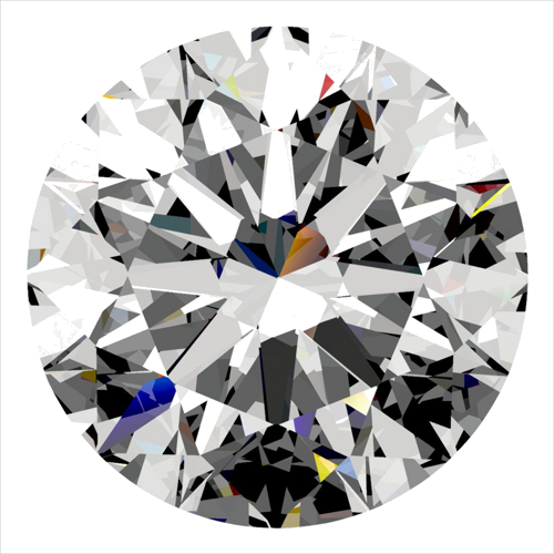 0.3 carat F-VVS2 Excellent cut Natūralus Round Deimantas (1)