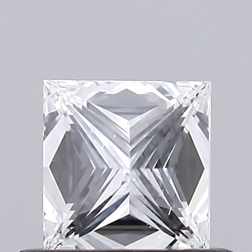 0.6 carat E-SI1 Natūralus Princess Deimantas (1)