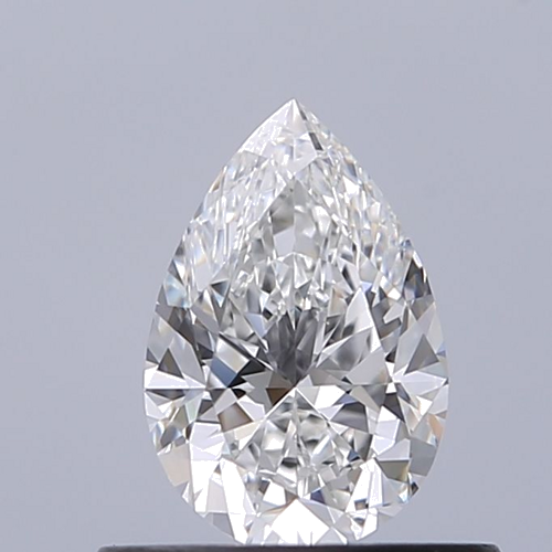 0.5 carat F-VS1 Natūralus Pear Deimantas (1)