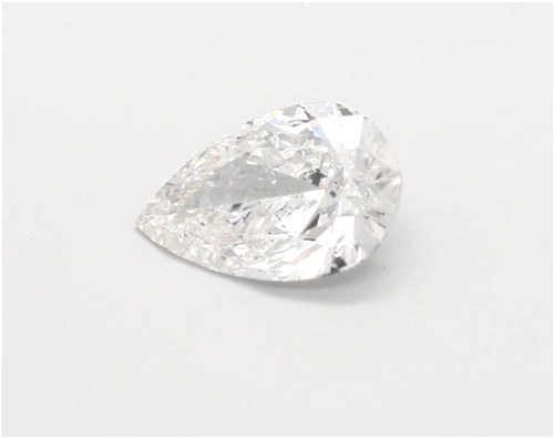 2.01 carat G-SI2 Natūralus Pear Deimantas (1)