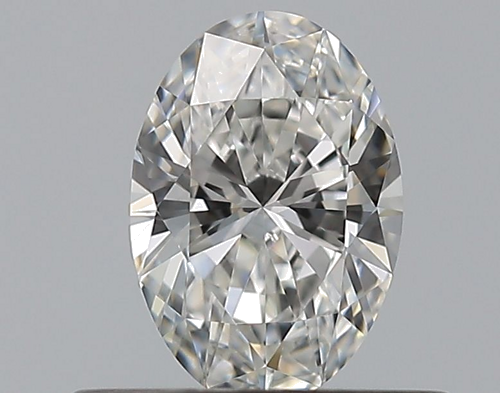 0.41 carat F-VVS2 Natūralus Oval Deimantas (1)