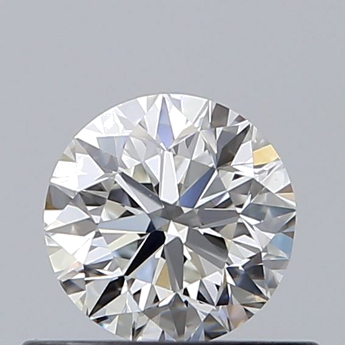 0.5 carat G-VVS2 Very Good cut Natūralus Round Deimantas (1)