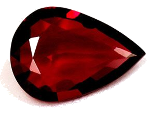0.53 carat RED Pear Rubinas (1)