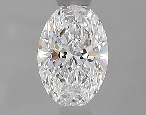 0.56 carat D-VVS2 Natūralus Oval Deimantas (1)