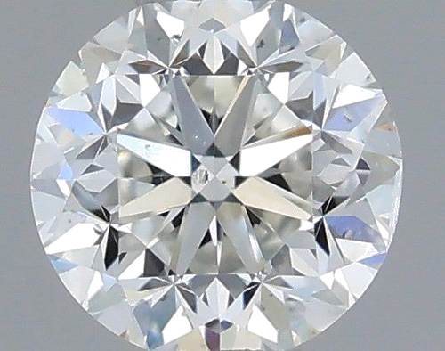 0.4 carat H-SI1 Fair cut Natūralus Round Deimantas (1)